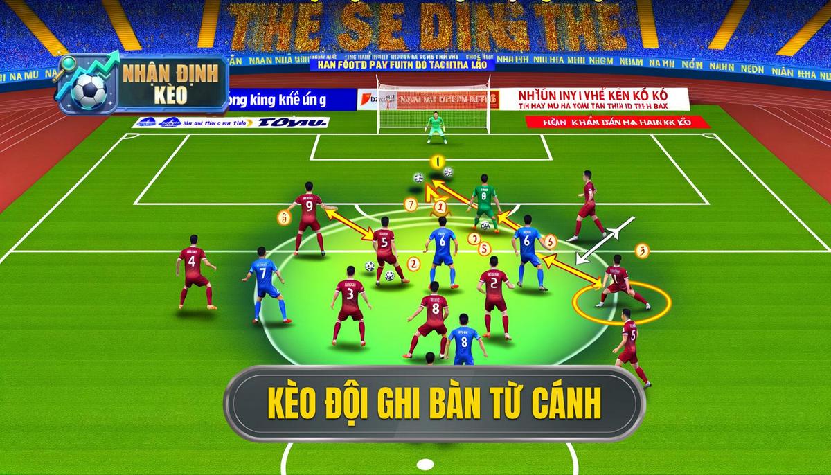 Giới thiệu về Kèo cược đội ghi bàn từ tình huống phối hợp cánh