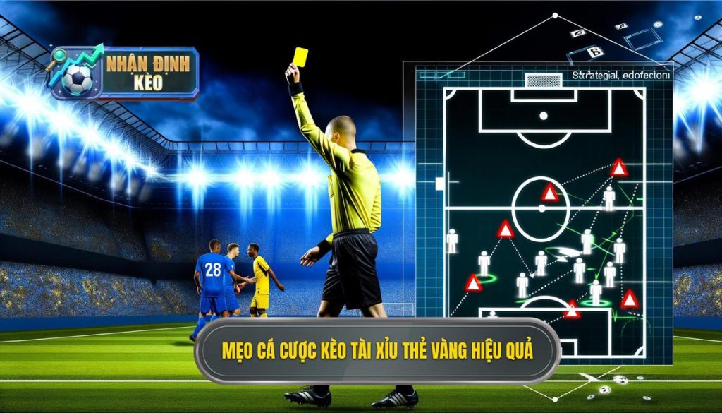 Mẹo cá cược kèo tài xỉu thẻ vàng hiệu quả