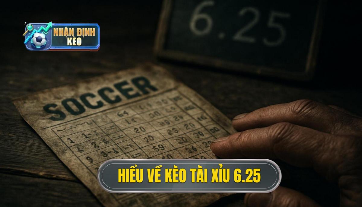 Hiểu Rõ Kèo Tài Xỉu 6.25 Là Gì