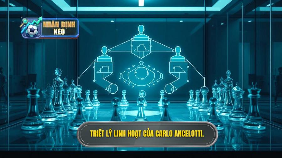 1. Triết lý linh hoạt của Carlo Ancelotti.