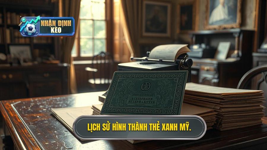 2. Lịch sử hình thành thẻ xanh Mỹ.