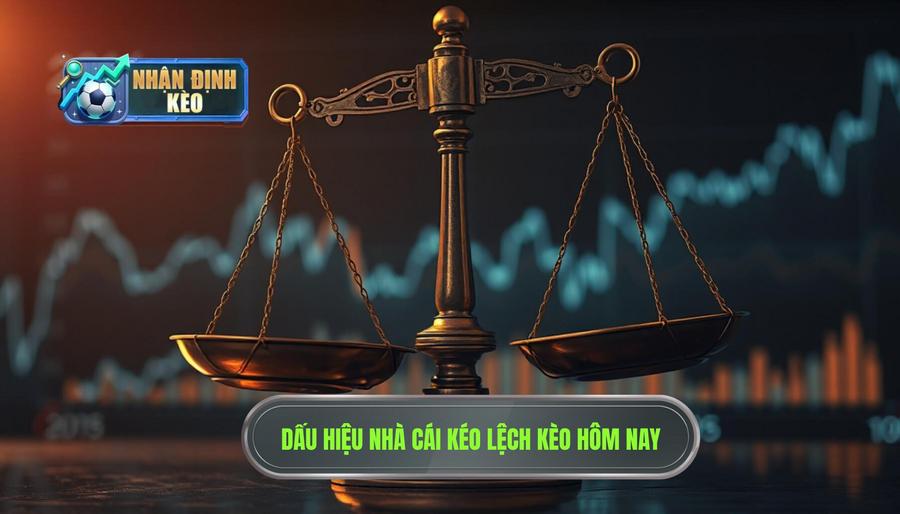 Dấu hiệu nhận biết Kèo hôm nay đang bị nhà cái kéo lệch