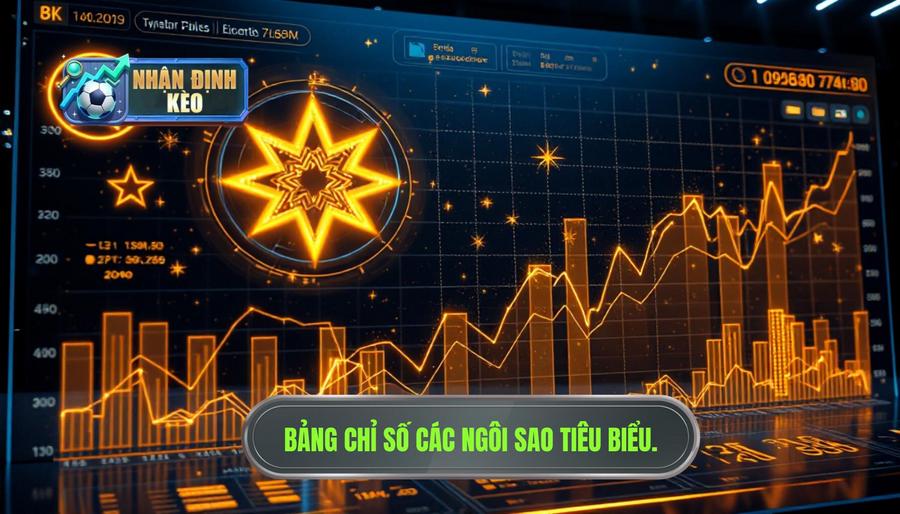 Bảng tổng hợp các ngôi sao tiêu biểu và chỉ số kỳ vọng