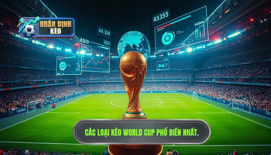 2. Các loại kèo World Cup phổ biến nhất hiện nay 2. Các loại kèo World Cup phổ biến nhất hiện nay